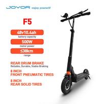 JOYOR F5 500W Scooter 35KM/H 48V10.4Ah Battery 8 Inch Tires 120KG Load Urban Commuting Electric Scooter Folding Convenient F5 juoda