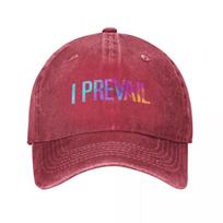 I PREVAIL  FULL COLOR Baseball Cap fishing caps Unisex Fashion Beach Hat Unisex Rugby Unisex Womens