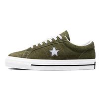 Converse One Star Series Unisex Low Canvas Shoes Vintage Casual Olive Green 171585C 35.5