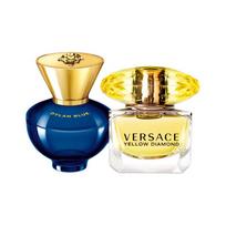 Versace Ms. Sample Set Two-piece EDP Eau de Toilette EDT 24026206-Two-piece set: Dylan women's perfume 5ml + Phantom Gold Diamond perfume 5ml juoda