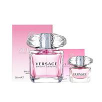 Versace Pink Eau de Toilette Set, Floral and Fruity Eau de Toilette EDT + , birthday gift 12-Pink Crystal Diamond 30ml + Crystal Diamond 5ml rožinė