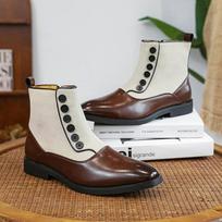 Batai Vyriški Originalūs Šoninis Užtrauktukas Sagtis Chelsea Batai Britiški Retro Džentelmeniški Antivelvetiniai Batai Dydis 38-46 Vyriški Batai 38 gray