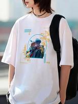 Oversized T-shirt Genshin Impact Kaveh and Alhaitham 3XL