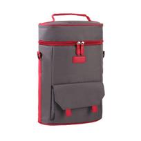 Two-bottle Wine Tote Bag Portable Wear-resistant Wine Bottle Shoulder Bag Large Capacity Waterproof Camping Organizer pilka