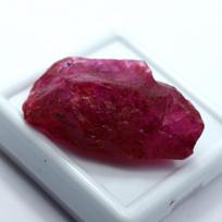 CERTIFIED Rough Uncut 64.45 Carat Natural Red Ruby Loose Gemstone Huge Size 36 mm approx raudona