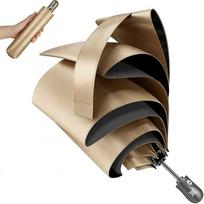 Botisone Folding UV Suitable for Sunny and Rainy Automatic Aluminum Alloy 310T Super Complete Sun Heat 25cm Compact Heatstroke Sunburn 6 with Storage