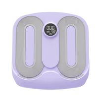 Adjustable Foldable Calf Stretch Board, Multi Slant Pedal for Home Workout one size violetinė
