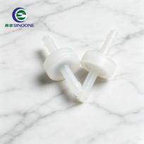 SINOONE 3/16 Inch PVDF Ozone FKM Diaphragm Check Valve Effectively Prevents Backflow of Fluids or Gases Pipeline Connection PVDF