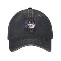 Choso JJk Manga Jujutsu Kaisen Red Blood Baseball Caps Fashion Denim Fabric Hats Outdoor Casquette Hip Hop Baseball Cowboy Hat One Size