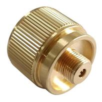 Camping Gas Stove Adapter Convertor Lindal Valve Canister to 1L Propane Tank or Welding Torch MAPP Gas Cans auksas