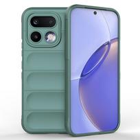 For Realme 16 Pro+ Phone Case Silicone TPU Protector Case Cover Rubber Shockproof Realme 15 5G Phone Fundas Para Realme 16 Pro Realme 16 5G tamsiai žalia spalva