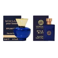 Versace sample set of two pieces 7853620 Q1-Dylan women's perfume 5ml + Dylan men's eau de toilette 5ml ruda