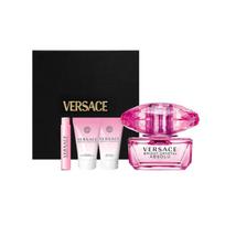 Versace 28315082-Zhenzhi Pink Diamond Women's Eau de Toilette 50ml + Sample 1ml + Crystal Diamond Shower Gel 25ml + Crystal Diamond Body Lotion 25ml rožinė