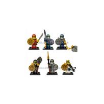 6Pcs Ninjago Mini Figures Building Blocks Toys