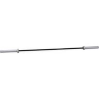 Pivot Fitness WPB2502 moteriškas profesionalus olimpinis grifas, juodas cinkas
