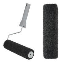 Geko Smoothing Roller G02295, 25 × 7 cm, 6 mm, sintetinė pluoštas, 1 × ritinėlis su rankena + 1 × atsarginis ritinėlis