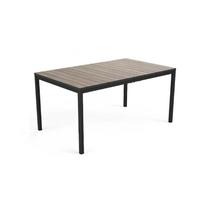 Lauko stalas Keter Deco Porto Nova, juoda sp./natūralaus uosio sp., 160 cm x 94 cm x 75 cm