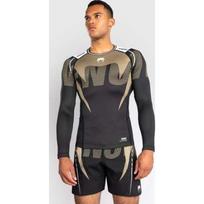 Venum Adrenaline ilgomis rankovėmis rashguard - juoda/smėlio
