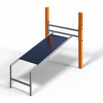 Lauko treniruoklis Street Workout pasvirasis suoliukas SW17