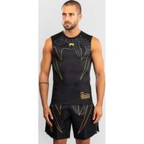 Venum Serpenti berankoviai marškinėliai rashguard, juoda/sidabrinė/auksinė