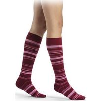 Kompresinės moteriškos kojinės MICROFIBER SHADES by SIGVARIS - Wine - A(35-37)