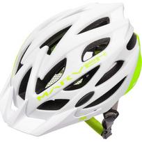 Dviratininko šalmas Meteor Marven - White/neon green