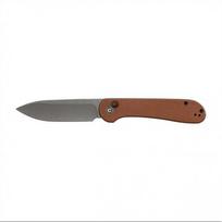 Sulankstomas peilis Civivi Elementum C2103D, ruda micarta