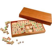 Philos Mahjong su arabiškais skaičiais, medinis