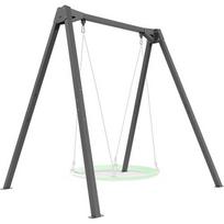 Sūpynės ant guolių PREMIUM MO-015, 1 vietos, platus rėmas – Marbo Sport