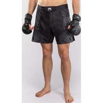 MMA šortai Venum Midnight Fury, juodi/pilki/sidabriniai