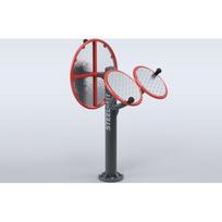 Lauko treniruoklis Tai Chi ir rankų ratas Steel4Fit M03