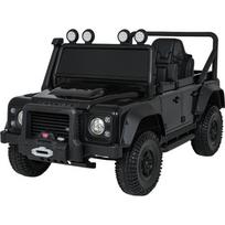 Elektromobilis Land Rover Defender 110 SVX Concept, juodas