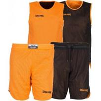Dvipusė vaikiška krepšinio apranga Spalding Doubleface Kid Set, dydis 116 cm