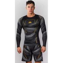 Venum Matupa ilgarankovis rashguard, juodas/pilkas/auksinis