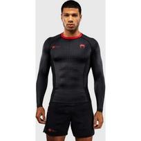 Venum x Roger Gracie Signature ilgarankovis rashguard - Black/Red