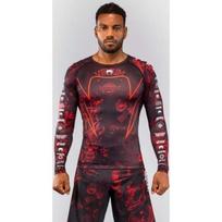 Venum 20th Anniversary ilgarankovis rashguard, juodas/raudonas