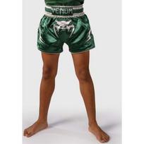 Venum Inferno Muay Thai šortai – žalia/balta