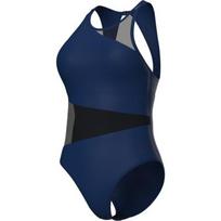Moteriškas maudymosi kostiumėlis Mesh Angle Vent Back, tamsiai mėlynas, 38 - 700