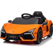 Elektromobilis Lamborghini Revuelto, oranžinis