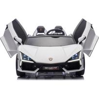 Elektromobilis Lamborghini Revuelto XL, baltas