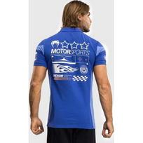 Venum Motorsport medvilniniai polo marškinėliai, ryškiai mėlyni