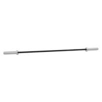 Olimpinis grifas Pivot Fitness Pro Training 180 cm, juodas