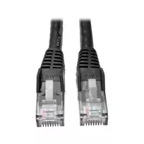 Tripp 15ft Cat6 Gigabit Snagless Molded Patch Cable RJ45 M/M Black