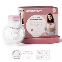 MOMCOZY S12 Pro Quick nešiojamas pientraukis, vienas, belaidis, rožinis