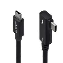 StarTech.com Thunderbolt 5 laidas 0,8 m – USB-C (vyras) į USB-C (vyras) – 80Gbps / 120Gbps – 240 W – juodas