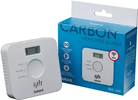 SAFEMI SHC-10W WiFi Smart Smoke Detector - Photoelectric, Tuya Compatible, 3-Year Warranty