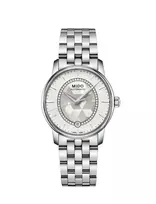 MIDO Baroncelli III Moteriškas Automatinis Laikrodis 33mm Nerūdijantis Plienas Baltas Perlamutro Ciferblatas M007207111160