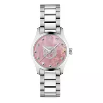Gucci G-Timeless Moters Laikrodis YA1265013 27mm Nerūdijantis Plienas Sidabrinis Ciferblatas