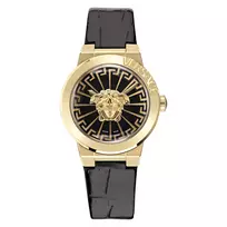 VERSACE V-Motif moteriškas šveicariškas kvarcinis laikrodis VE3F00222 38mm sidabrinis nerūdijantis plienas