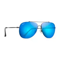 MAUI JIM 789-02S Uniseks akiniai nuo saulės Matinis vėžlio kiautas HCL Bronza PolarizedPlus2 MauiBrilliant 58mm